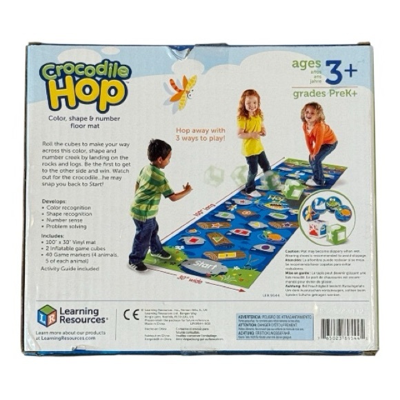 Learning Resources Crocodile Hop Floor Game - Picture 2 of 4